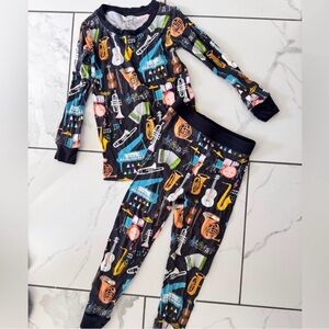 Little Sleepies Keys & Chords Pajama Set 2T